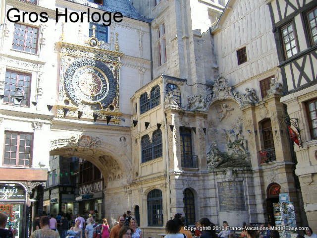 Gros Horloge in Rouen